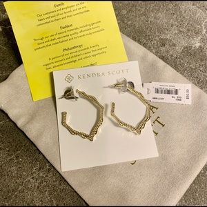 NWT KENDRA SCOTT MIKU EARRINGS